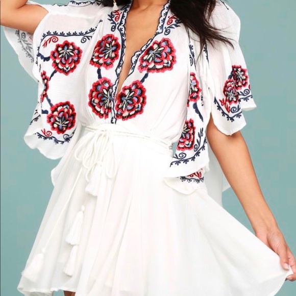 Free People Dresses & Skirts - Free people Cora Embroidered Dress